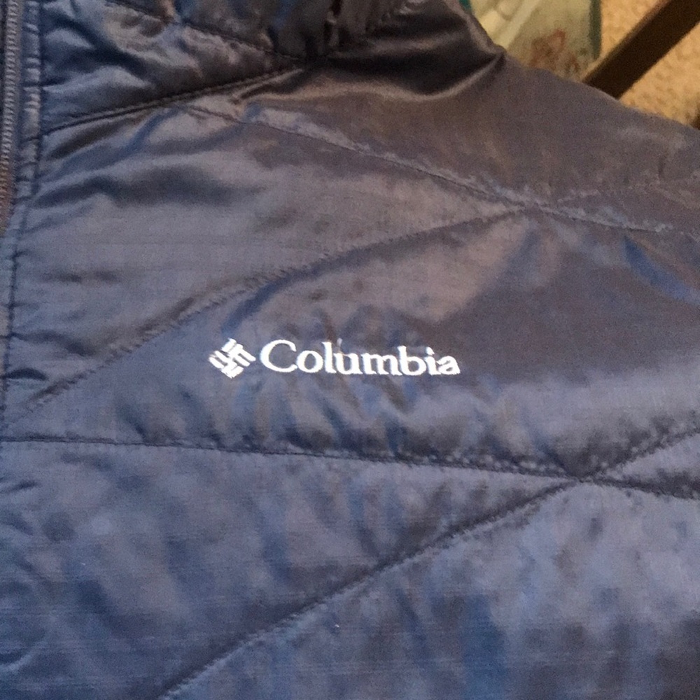 Navy blue Columbia jacket